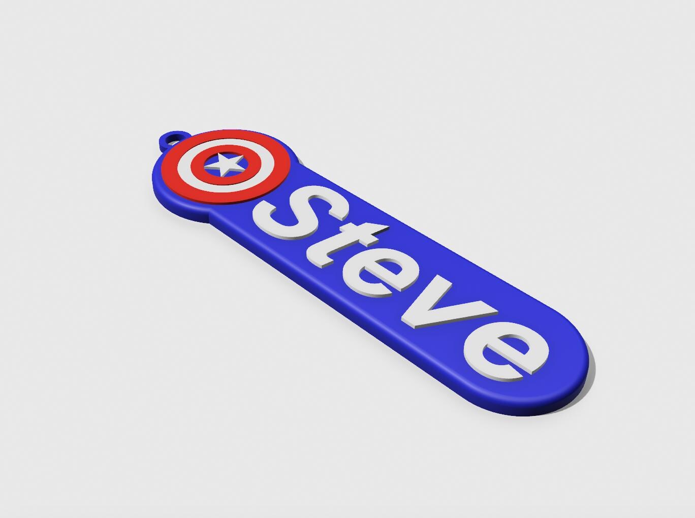Personalized Marvel Keychain Name Tags